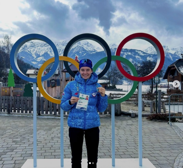 Olympian Mária Remeňová represented Slovakia and her club Železiarne Podbrezová