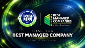Tom-Ferr, member of ZP Group, Receives Deloitte Best Managed Company Award for the Fifth Time